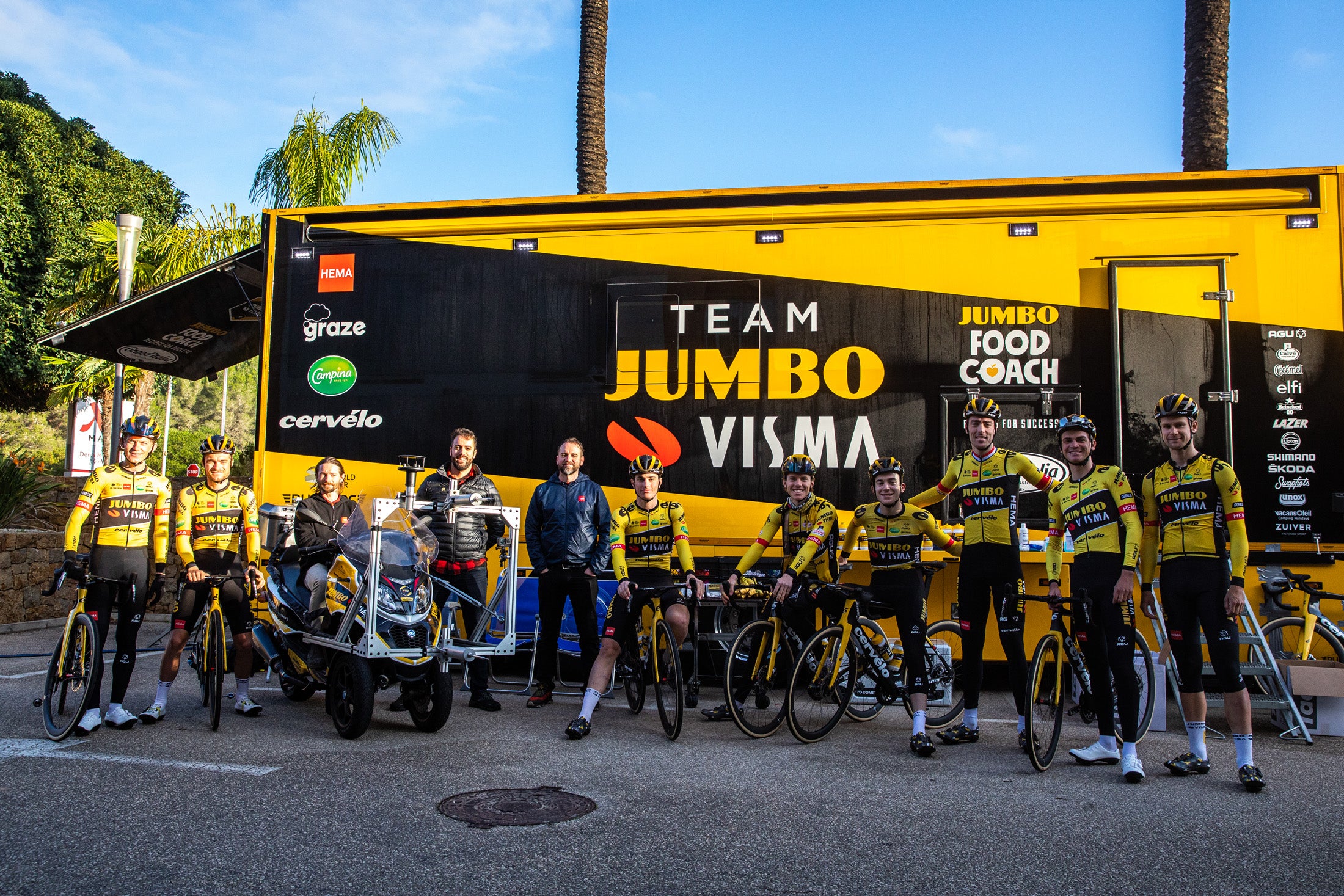 Team Jumbo Visma Training Camp – Reserve Wheels